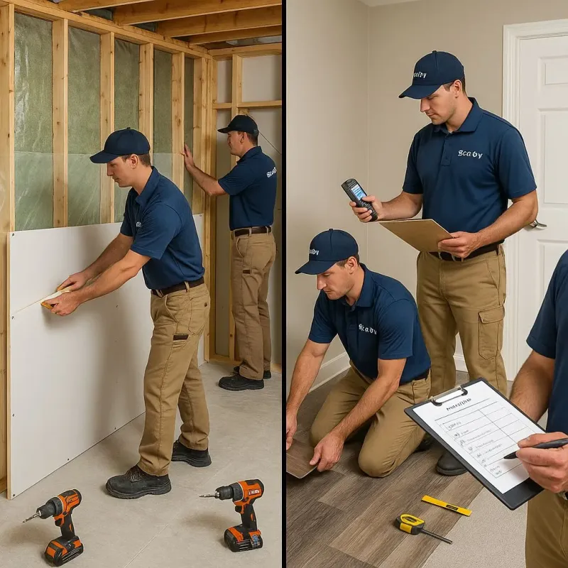 Repairs and Reconstruction process in Hickman, KY