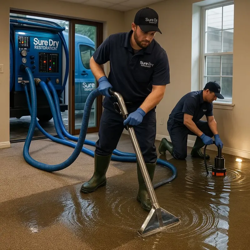 Water Extraction and Removal process in Hickman, KY